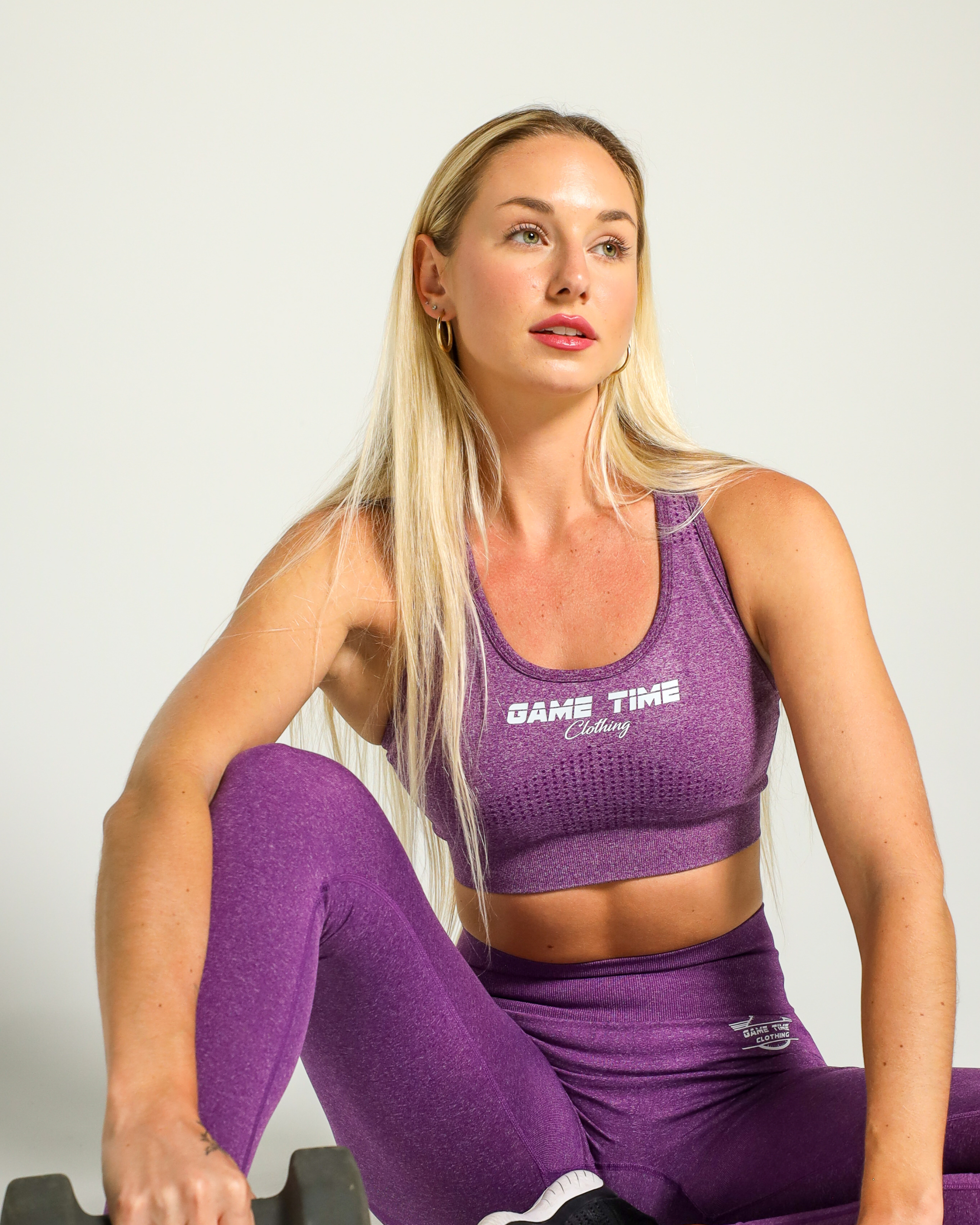 Purple Yoga Set