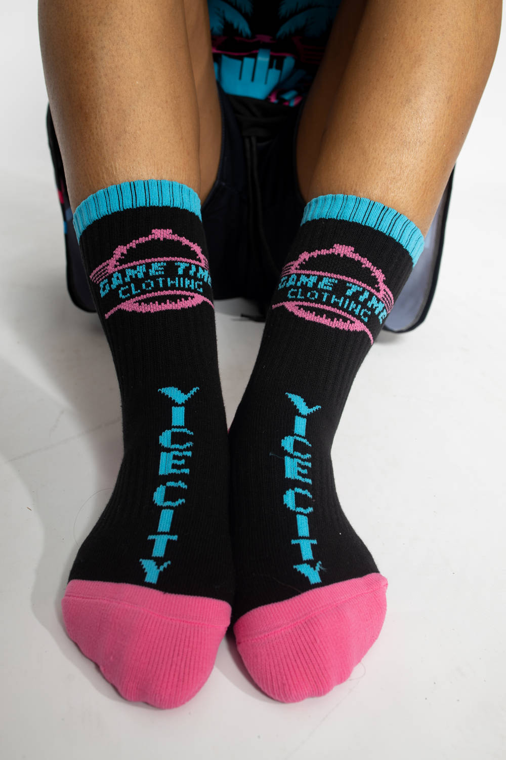 SPACE YACHT ROCKET SOCKS - VICE CITY COLORWAY